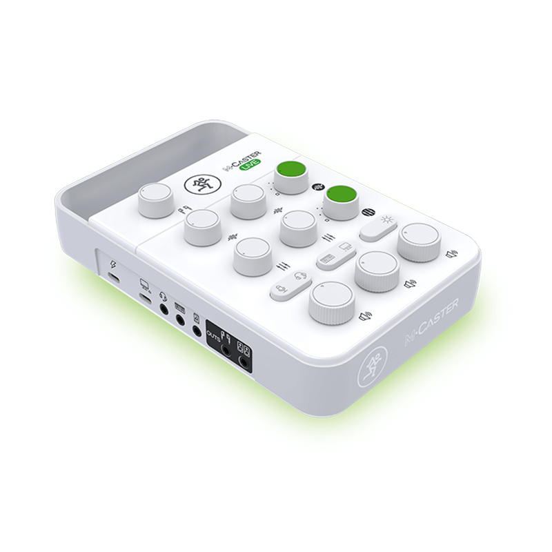 Mackie Mix Caster Live White Mackie Mix Caster Live White