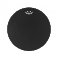 Remo BA-0814-ES Ambassador Black Suede