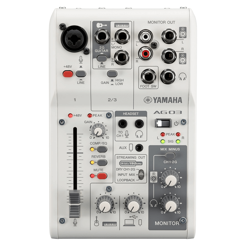 Yamaha AG03MK2 White