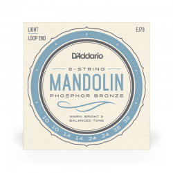 D'addario EJ73 Mandolin Light Set 10-38