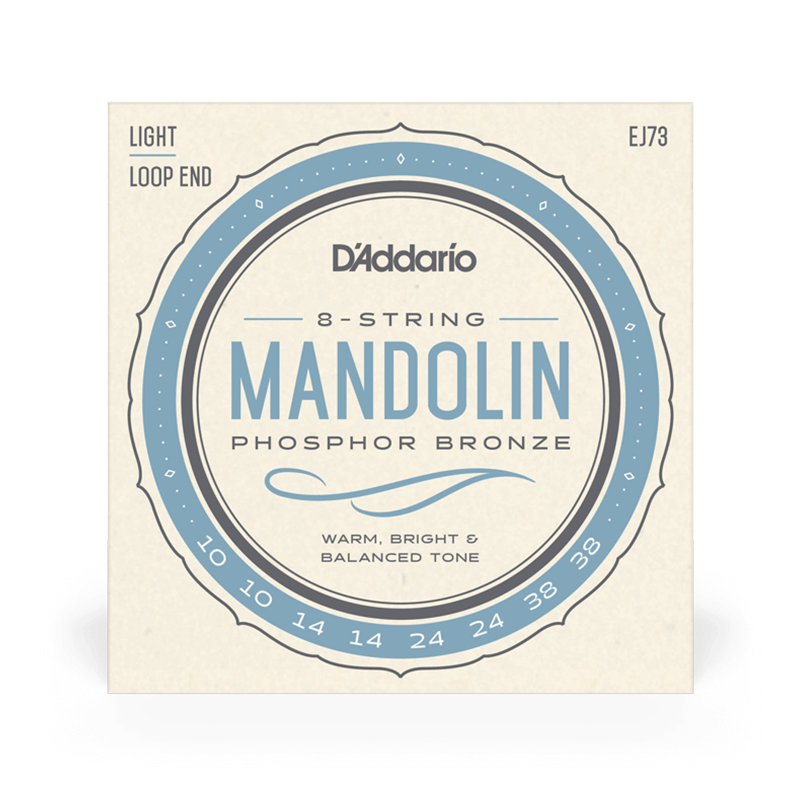 D'addario EJ73 Mandolin Light Set 10-38