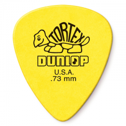 Dunlop 418P.73 Tortex Yellow