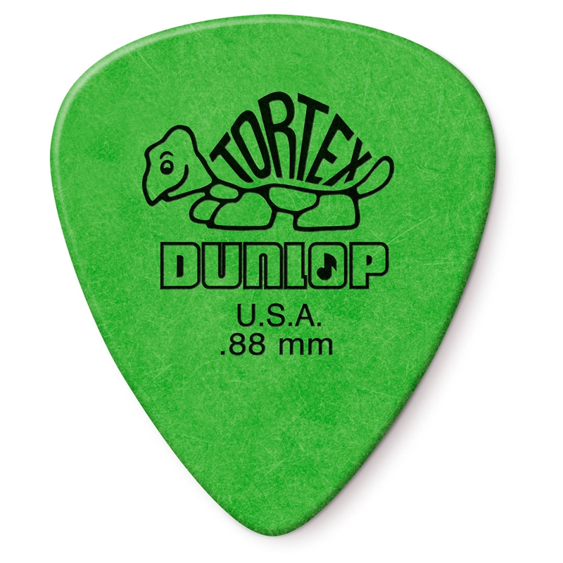 Dunlop 418P.88 Tortex Green Dunlop 418P.88 Tortex Green