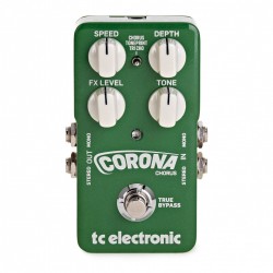 Tc Electronic Corona Effetto CHORUS a pedale per chitarra elettrica e basso