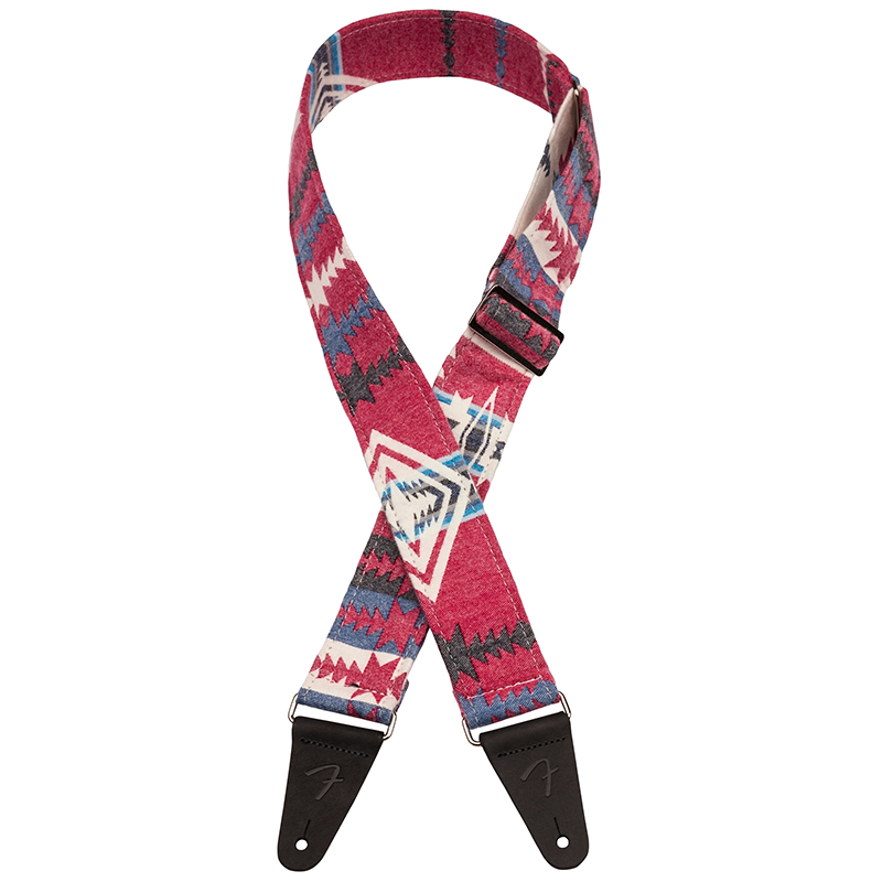 Fender 2 Zion Straps Red Aztec