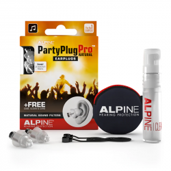 Alpine Set Earplugs Partyplug Pro Natural