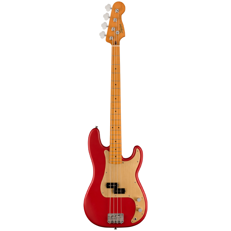 Fender Squier 40Th Anniversary Precision Bass Vintage Edition MN AHW Satin Dakota Red