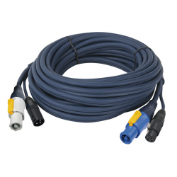 Dap-Audio PowerCON/XLR M-powerCON/XLR F Cable DMX