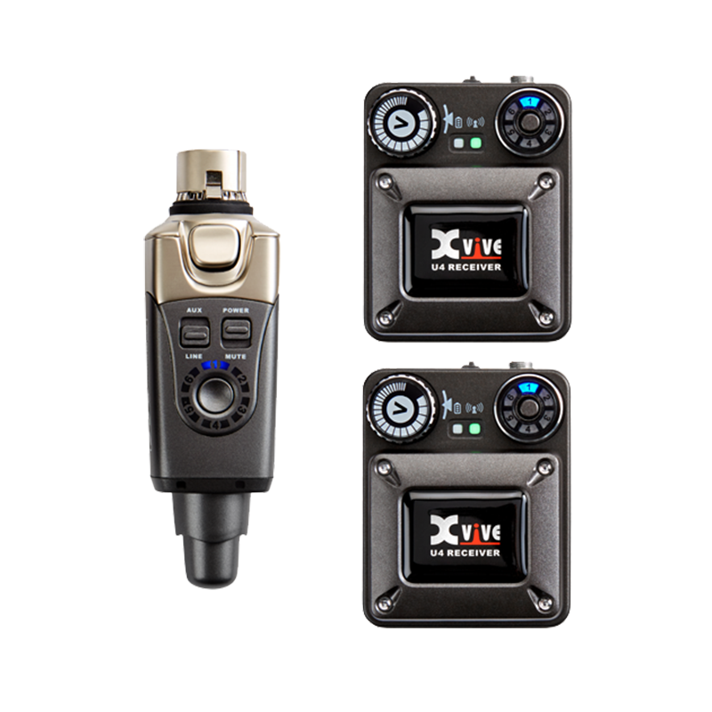 Xvive U4R2 In-Ear Monitor Wireless System Two Pack