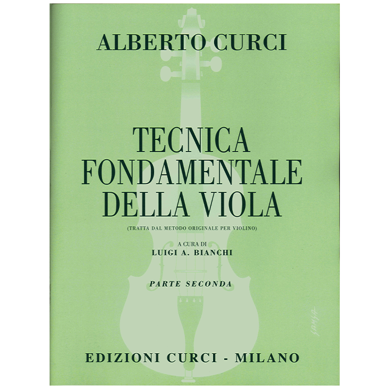 Luigi Bianchi Tecnica Fondamentale Della Viola Parte II