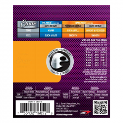 Elixir 3x2 Pack 16052 Acoustic 12-53 Phosphor Bronze Light