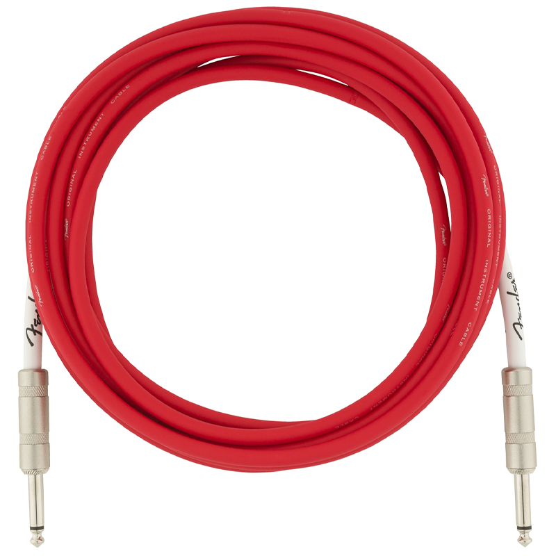 Fender Original Series Instrument Cable Fiesta Red Fender Original Series Instrument Cable Fiesta Red