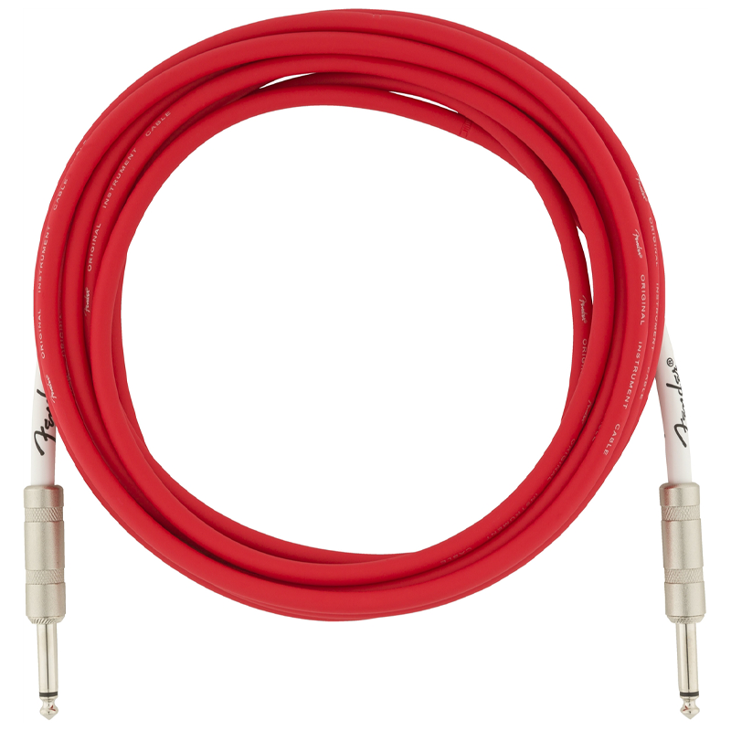 Fender Original Series Instrument Cable Fiesta Red