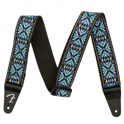 Fender Pasadena Woven Straps Blue Snowflake