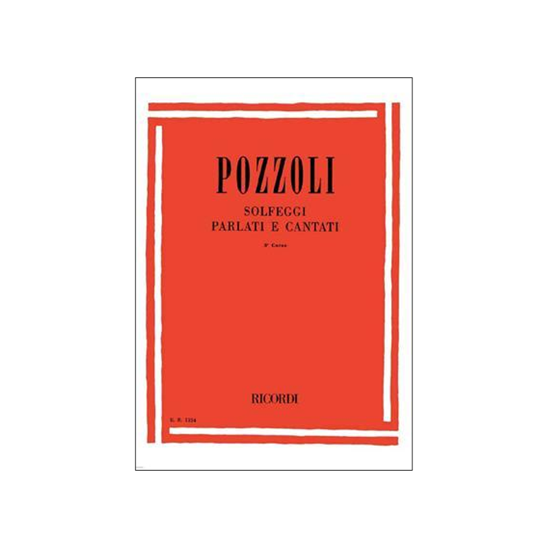 Pozzoli - Solfeggi Parlati E Cantati 3° Corso