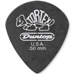 Dunlop 482P.50 Tortex Pitch Black  JAZZ III