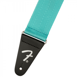 Fender American Professional Seat Belt Strap Miami Blue