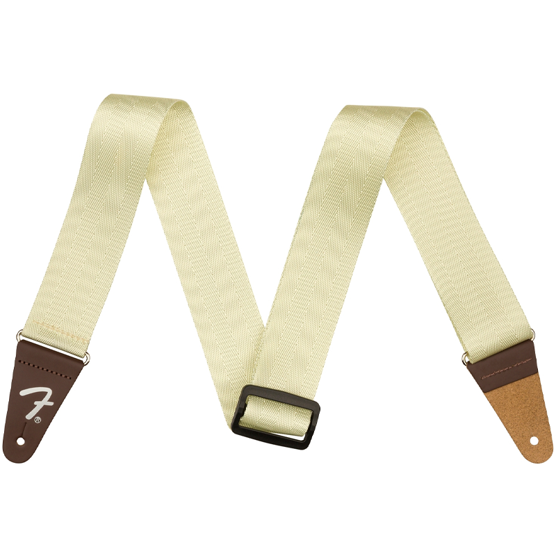 Fender American Professional Seat Belt Strap Olympic White