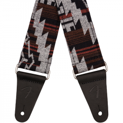 Fender 2 Zion Straps Black Aztec