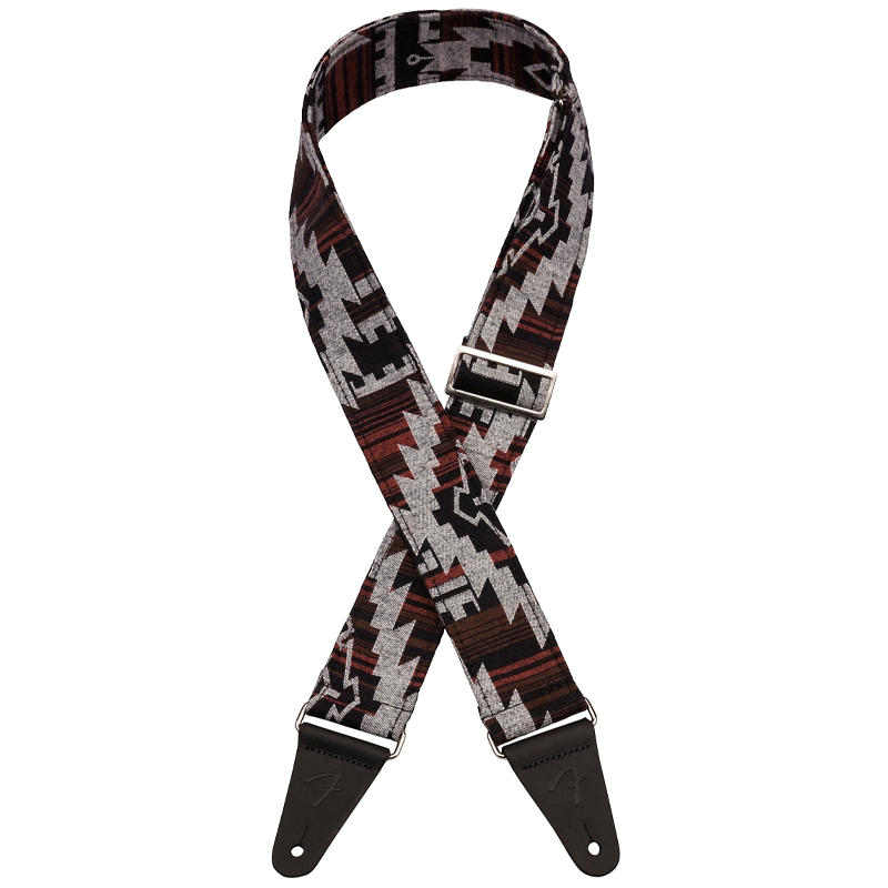 Fender 2 Zion Straps Black Aztec