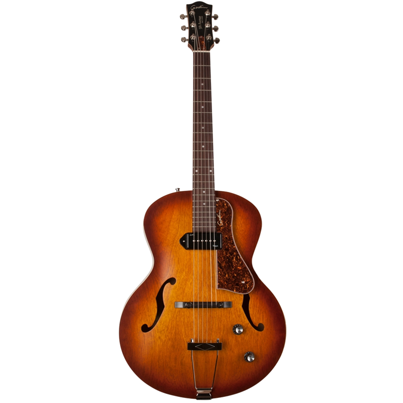 Godin 5th Avenue Kingpin P90 Cognac Burst Godin 5th Avenue Kingpin P90 Cognac Burst