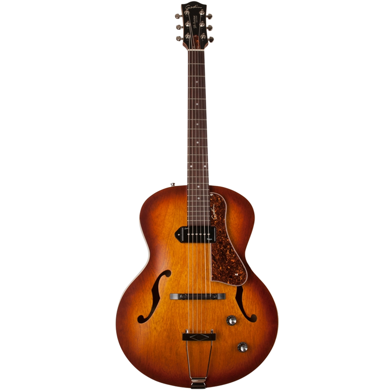 Godin 5th Avenue Kingpin P90 Cognac Burst