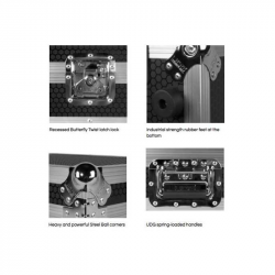 UDG Ultimate Pick Foam Flight Case Multi Format 2XL Silver U93014SL