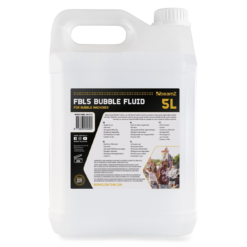 BeamZ FBL5 Bubble Fluid