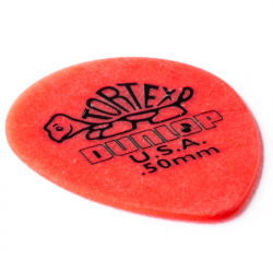 Dunlop 423R.50 Tortex Small Tear Drop Red