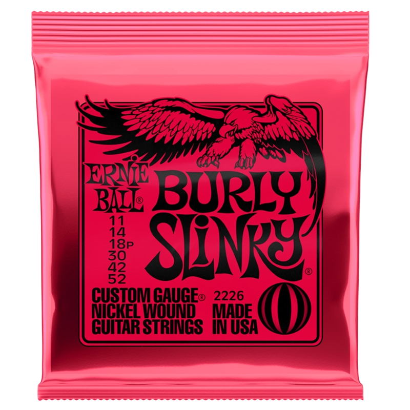 Ernie Ball 2226 Nickel Wound Burly Slinky 11-52