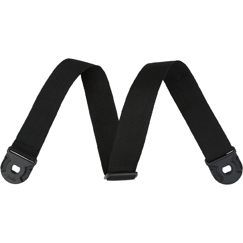 Fender Quick Grip Loking End Straps Black Polypro