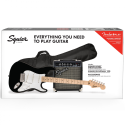 Fender Squier Sonic Stratocaster Pack MN Black