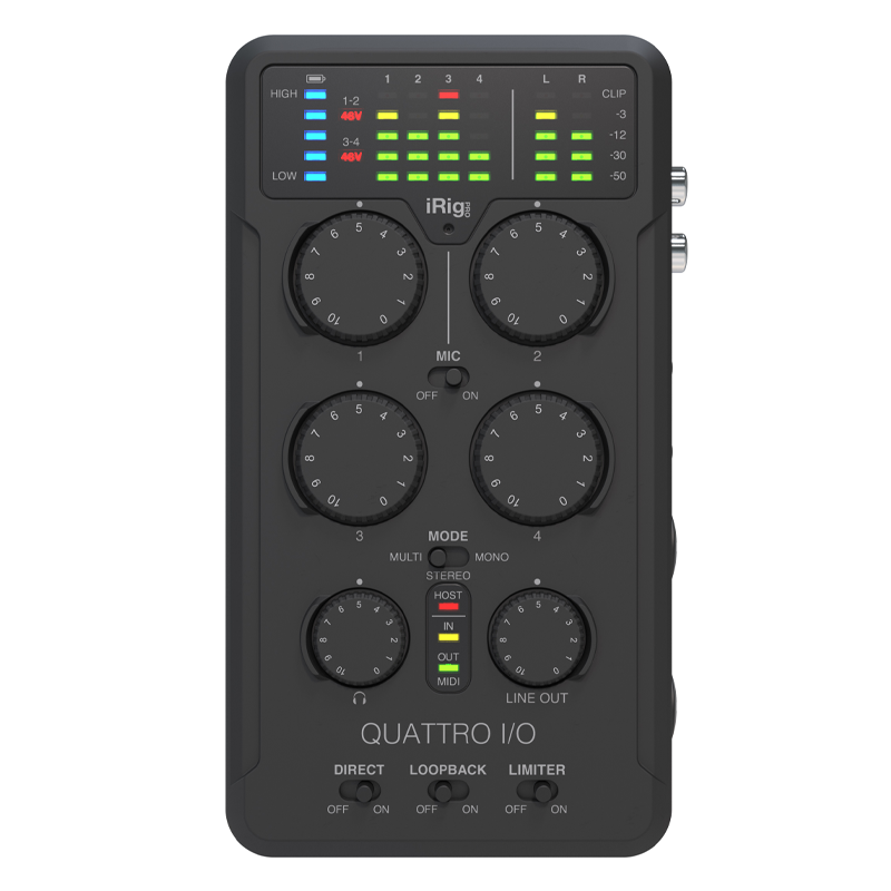 IK Multimedia iRig Pro Quattro I/O