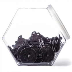 Dunlop 7036 Guitar Strap Loks 36/Jar