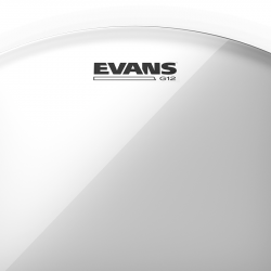 Evans 16" G12 Clear Tom TT16G12