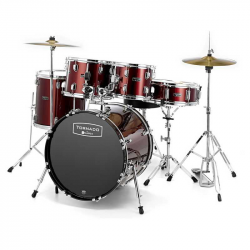 Mapex TND5294FTCDR Tornado Studio 5Pz Burgundy Red