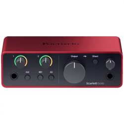 Focusrite Scarlett Solo 4th Gen