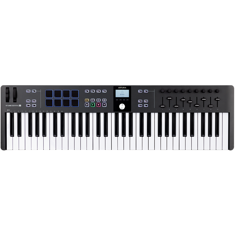 Arturia KeyLab 61 Essential MKIII 61 Black