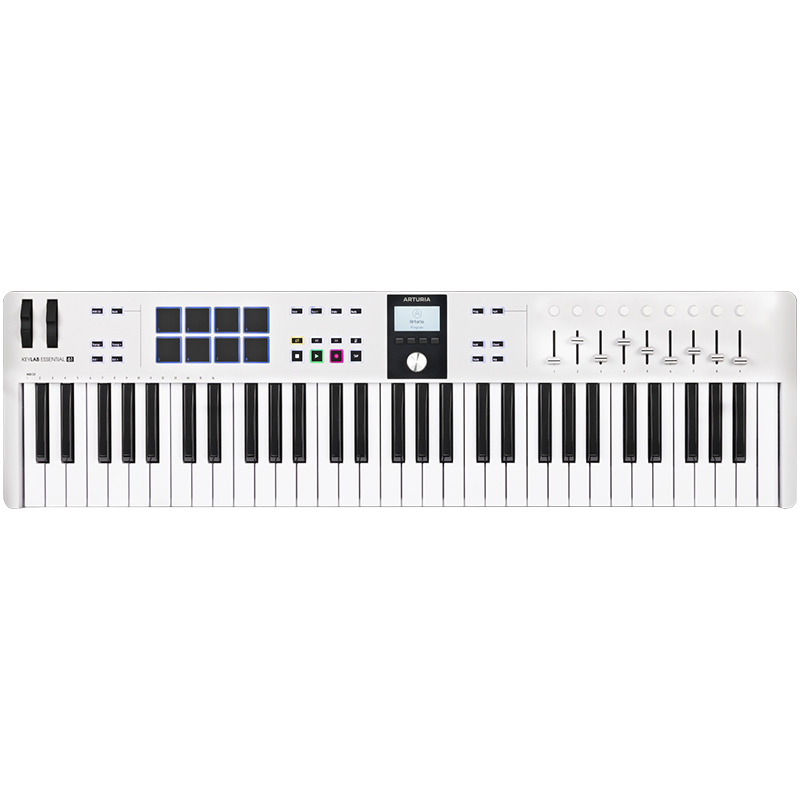 Arturia KeyLab 61 Essential MKIII White