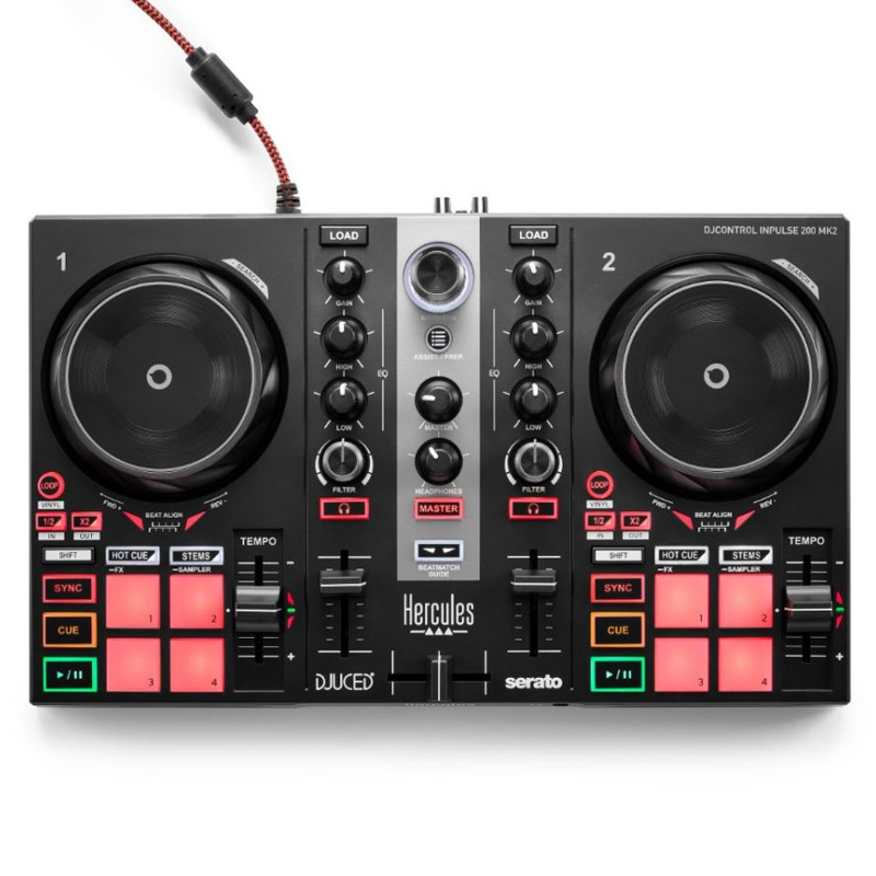 Hercules DJ Control Inpulse 200 MK2 Hercules DJ Control Inpulse 200 MK2