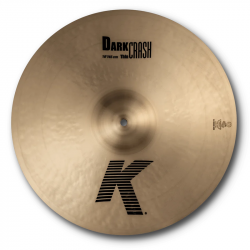 Zildjian 18  K Dark Crash Thin Medium