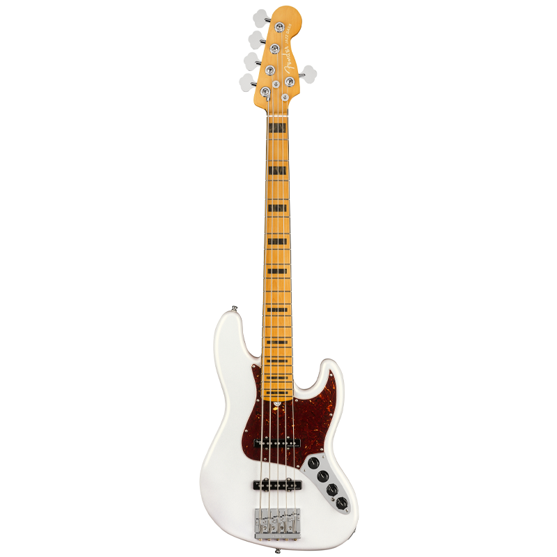 Fender American Ultra Jazz Bass V MN Arctic Pearl