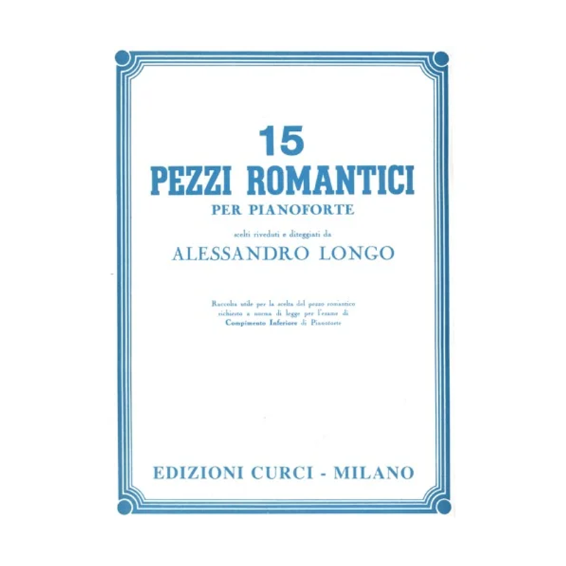 Longo 15 Pezzi Romantici