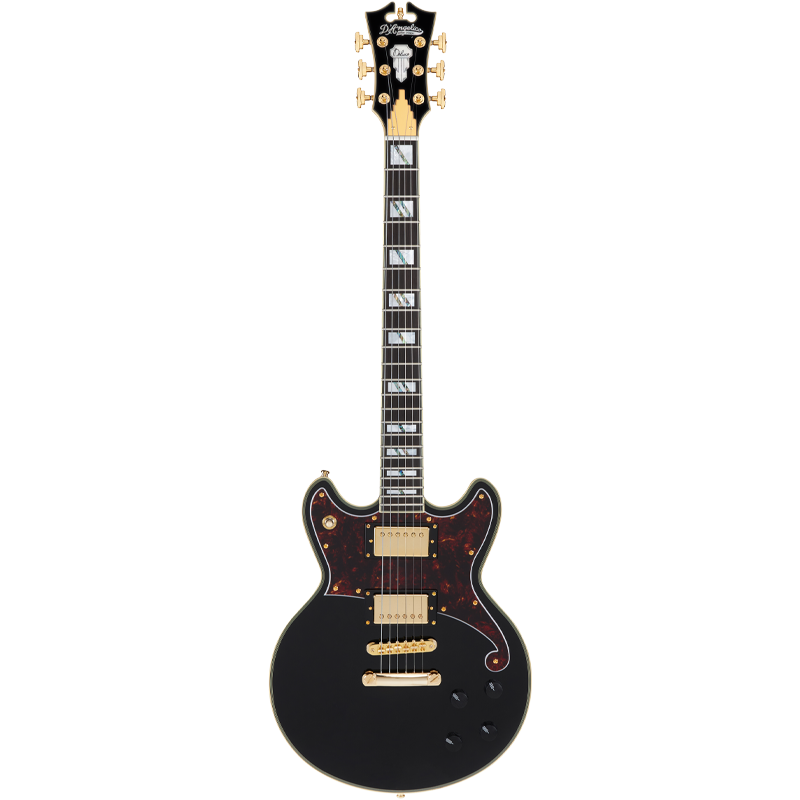 D'angelico Deluxe Brighton Solid Black