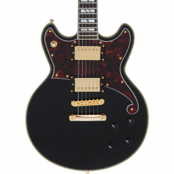 D'angelico Deluxe Brighton Solid Black