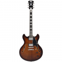 D\'angelico Premier DC Brown Burst