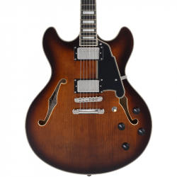 D'angelico Premier DC Brown Burst