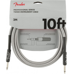 Fender Professional Series Tweed Instruments Cable 3m White Tweed