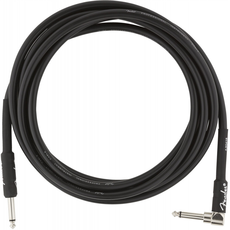 Fender Professional Series Instruments Cable 4,5m Black