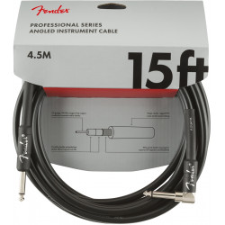 Fender Professional Series Instruments Cable 4,5m Black